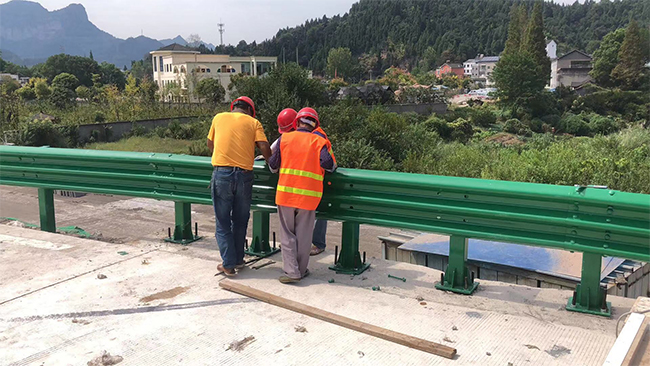 西双版纳高速公路护栏板的维护确保道路安全的关键环节